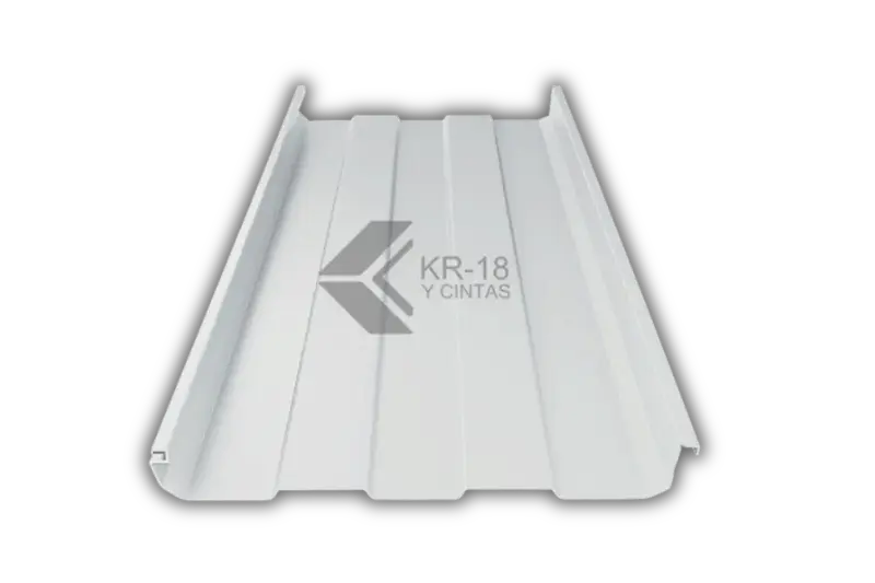 KR-18 galvanizada en proyecto industrial